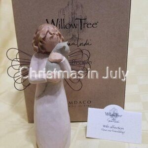Willow Tree Susan Lordi With Affection Figurine Cat Love Our Friend #26109 w/box